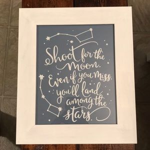 Shoot for the moon Frame